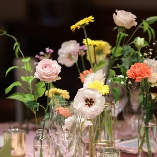 披露宴会場装花