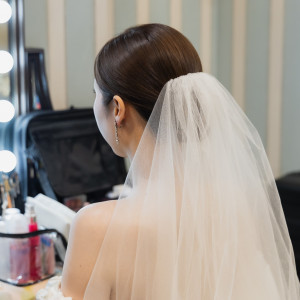 挙式ヘアセット|676235さんのThe 33 Sense of Wedding(ザ・サーティースリー・センス・オブ・ウエディング)の写真(2479132)
