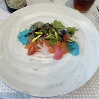 前菜のカルパッチョ
