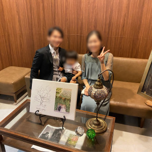 親族の写真撮影前|676547さんのプレミアホテル-TSUBAKI-札幌(旧RENAISSANCE SAPPORO HOTEL）の写真(1912831)