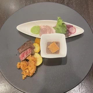 試食でいただいたプレート