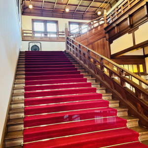 披露宴会場近くの階段|676576さんの奈良ホテルの写真(1920654)