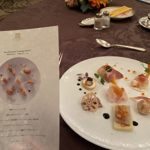 前菜7種盛りです。どれもとても美味しかったです。|676617さんのリーガロイヤルホテル京都の写真(1917863)