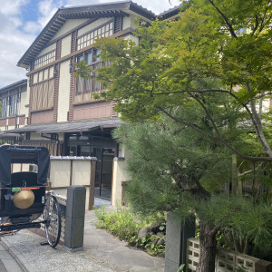 外に人力車が置いてありました。|676617さんのKIYOMIZU京都東山（キヨミズ京都東山）の写真(1916752)