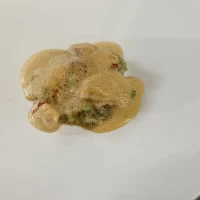 ブライダルフェアの試食。