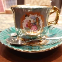 レトロなコーヒーカップ
