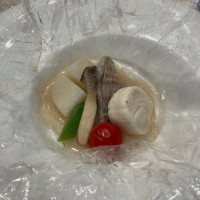 鮮魚・ホタテ・季節野菜の耐熱フィルム包み