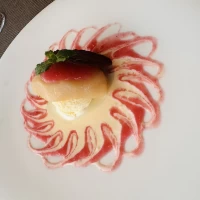 試食のデザート