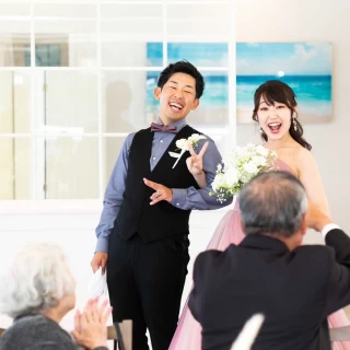 披露宴の入場時