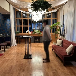 挙式会場(ショートバージョンの向き)
