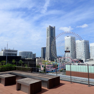 横浜をイメージするところが見えます