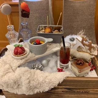 来館時に頂いたスイーツ