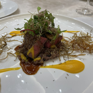 試食のメインのお肉料理