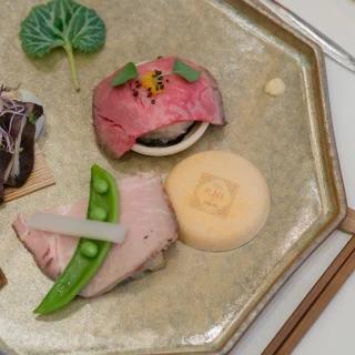 会場名の入ったお料理も特別感がありました