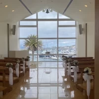 見学日は曇りでしたが、写真通り明るい印象でした