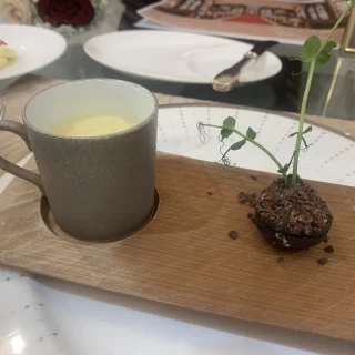 料理の試食