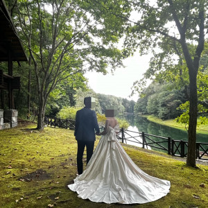 トムトム湖にて撮影|677588さんのTHE NIDOM RESORT WEDDING  ニドムリゾートウエディングの写真(1922628)