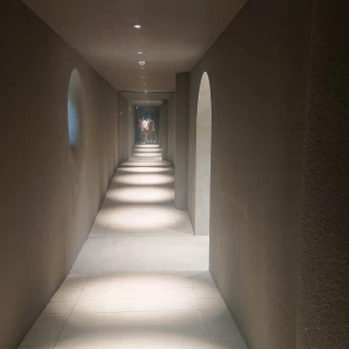 挙式会場までの通路