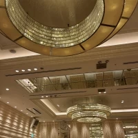 ライトが圧巻の演出ができるつくりになっている