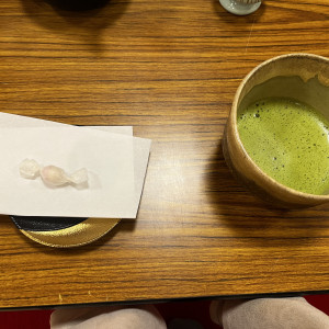 プロのたてたお茶が楽しめる。|677802さんの東郷神社・ルアール東郷／ラ・グランド・メゾン HiroyukiSAKAIの写真(1932545)