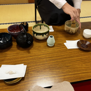 茶道体験が可能。|677802さんの東郷神社・ルアール東郷／ラ・グランド・メゾン HiroyukiSAKAIの写真(1932535)