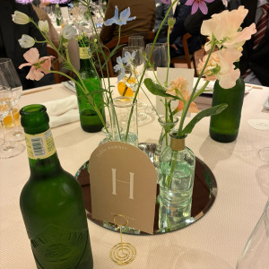 いくつかの花瓶でお花が飾られていた|677822さんのザ マークグランドホテル（THE MARK GRAND HOTEL）の写真(2414597)