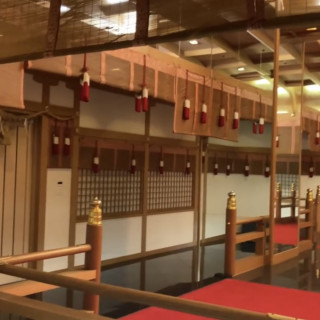 日本式の神前式の入場口側です。