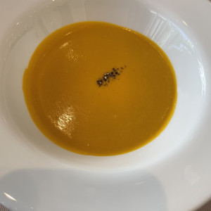 カボチャの冷製スープ|677837さんのアクアガーデン迎賓館(岡崎)の写真(1967306)