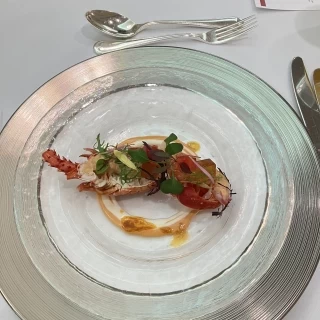 試食の際のお魚料理です。