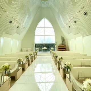 一番魅力的に感じたチャペルです。神聖な雰囲気が素敵でした。