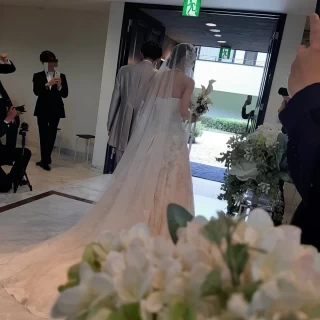 チャペルを出たらすぐにガーデン