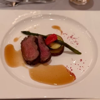 当日のコース料理