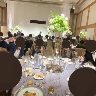 披露宴会場です。