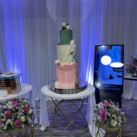 ウエディングケーキ　サンプル