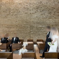 チャペル　結婚式入場