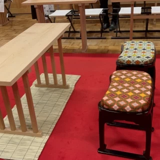 新郎新婦の席