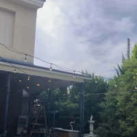 庭がありました