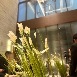 無料の造花でも十分です