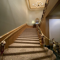 ホテル椿山荘の階段
