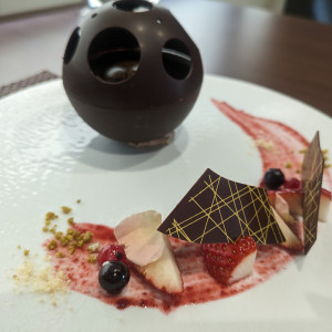 サプライズに溢れたチョコレートデザート！|678743さんのSHOHAKUEN HOTEL 松柏園ホテルの写真(2105371)