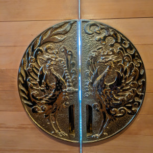 神前式の扉、鳳凰彫り|678743さんのSHOHAKUEN HOTEL 松柏園ホテルの写真(2105374)