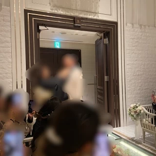 新郎入場