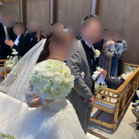 新郎新婦退場