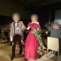 カラードレス再入場