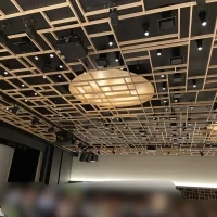 披露宴会場天井