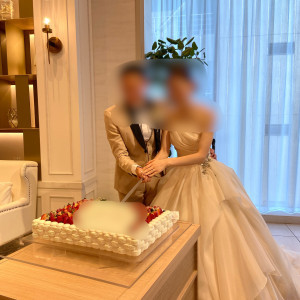 ケーキ入刀|678975さんのラグナヴェール 東京（LAGUNAVEIL TOKYO）の写真(2414902)