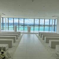 チャペル入ってこの景色