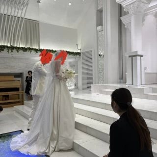 白のチャペルです