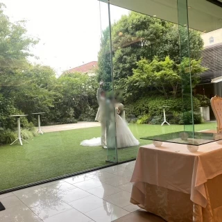 ガーデンからのサプライズ入場