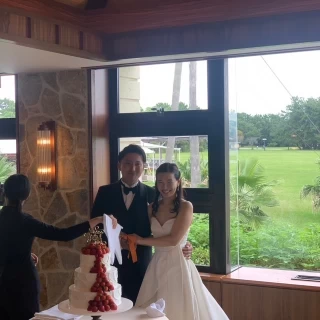 ケーキ入刀